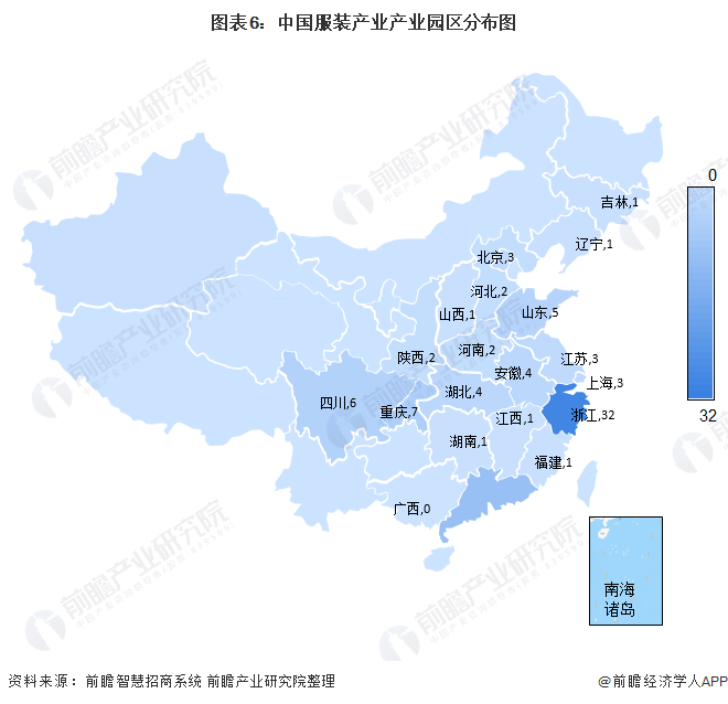 必一b体育app网页版登录：【干货】打扮行业资产链全景梳理及区域热力舆图(图6)