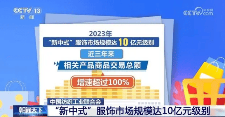 “新中式”衣饰墟市范畴达10亿元联系产物发卖额增速100%(图2)