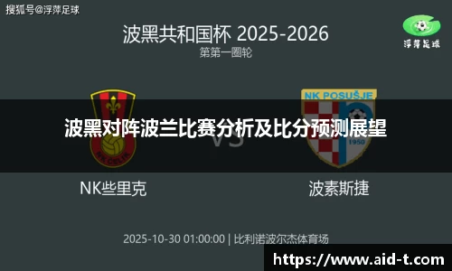 波黑对阵波兰比赛分析及比分预测展望
